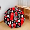 1PC Coca-cola Christmas Delivery Automatic Umbrella - Suitable Travel Outdoor Portable Umbrella Birthday Gift Daily Essentials