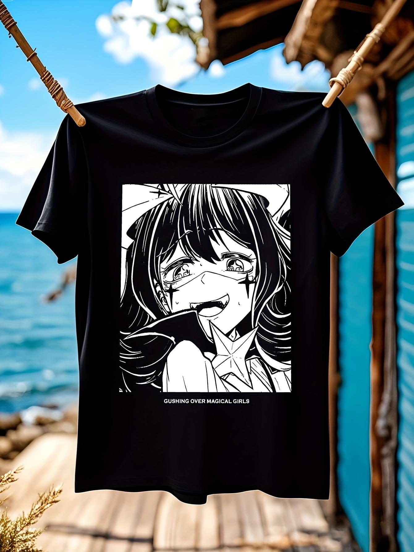 Anime Graphic Tshirt Graphic Tshirt - Magical Utena Hiira... L
