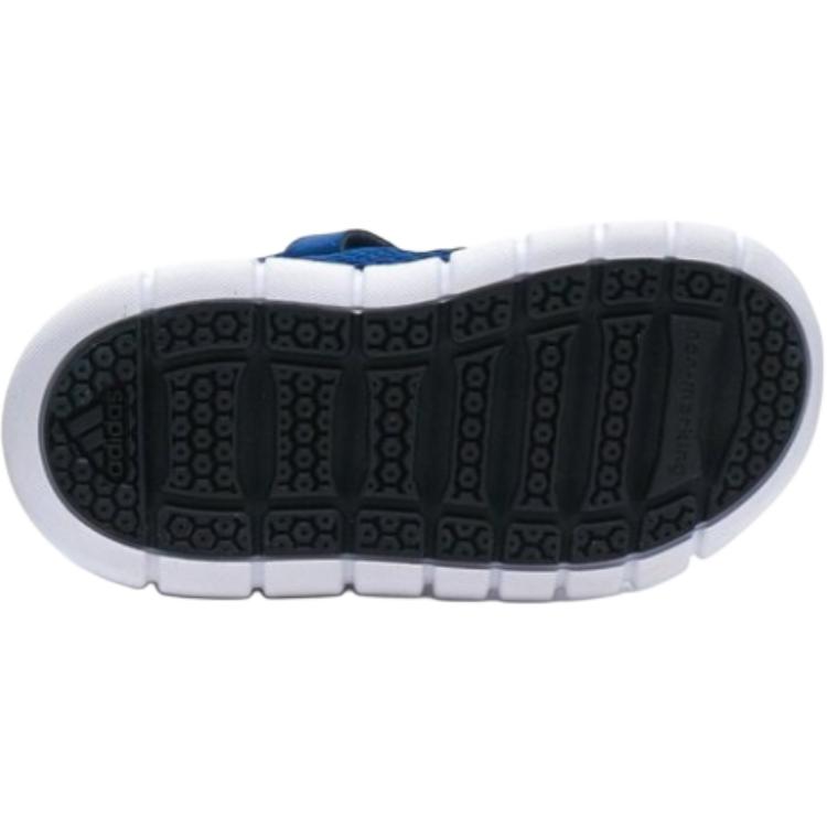 Adidas Rapidaflex El Comfortable Versatile Slip-Resistant Durable Low-Top Walking Shoes Baby Shoes Blue S81050
