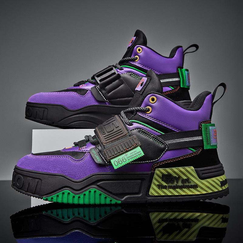 

Новая мужская спортивная обувь, модная сетчатая дышащая спортивная повседневная баскетбольная обувь 44