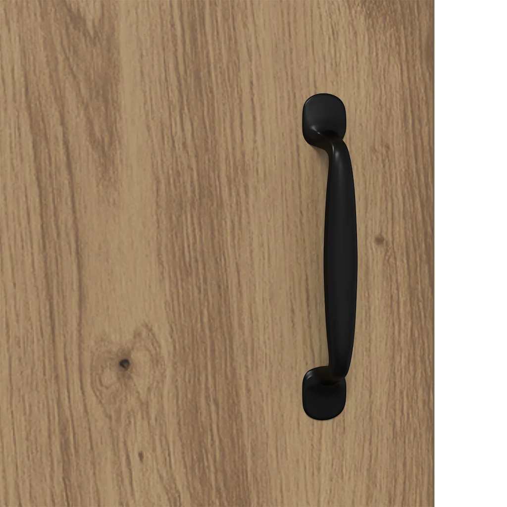 Sideboard Artisan Oak 69.5 x 34 x 90 cm engineered wood and iron