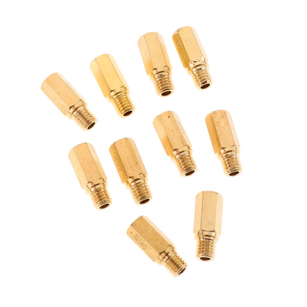 Buy 10x Carburetor Main jet Needle Set for PWK KOSO KEIHIN OKO Carb at