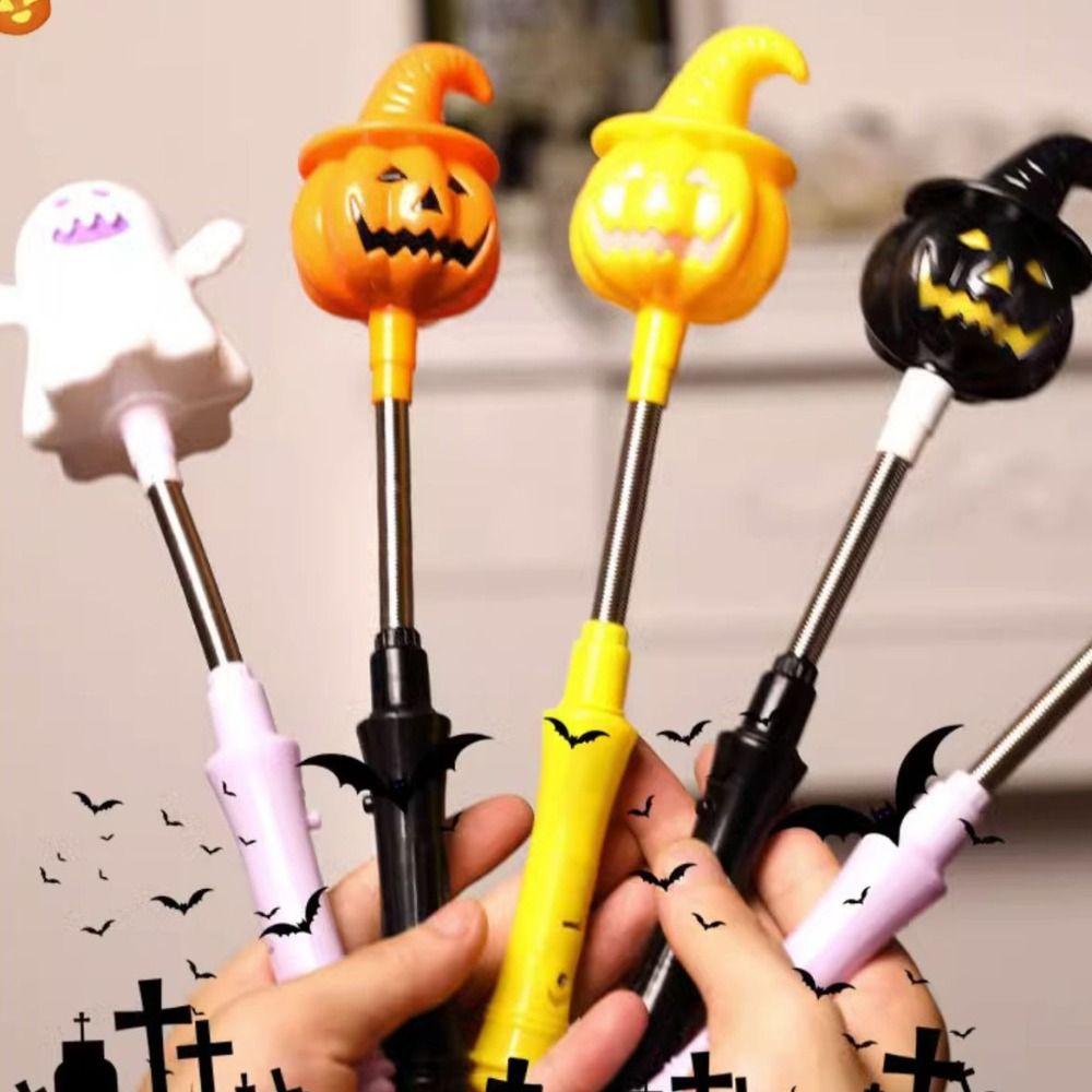 Blikající tyčinky Pružinová třpytivá tyčinka Svítící dýně Duch Ruka Lucerna Party dekorace