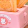 Dollhouse Miniature Toaster Accessory Mini Resin Kitchen Bread Appliance Model for Doll House Breakfast Scene Display