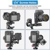 Dslr Camera L Bracket Vertical Horizontal Switching Tripod Quick Release Plate For Canon Nikon Sony Dji Osmo Ronin Zhiyun Stabilizer