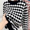 Sweater Women Striped Knitted Sweater Loose Winter Thick Female Soft Pullovers Casual Tops Oversized Sweater Knitwear
