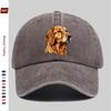 pc Cute Golden Retriever Print Baseball Cap Pet Portrait Design Decorative Hat Comfortable Lightweight Headwear Adjustable S