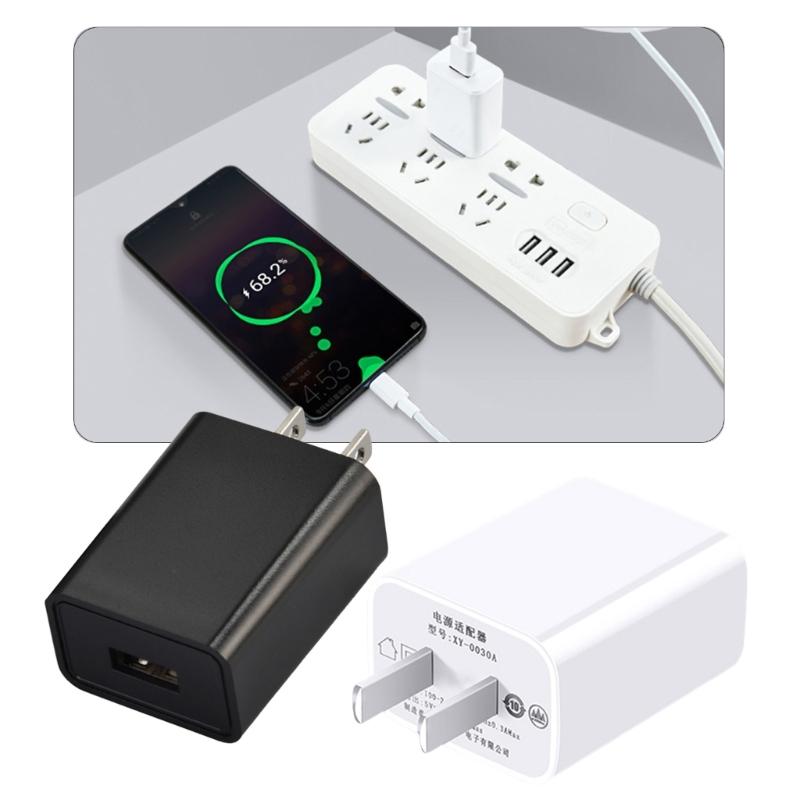 Fast Charging USB Charging Block 5V 2A Power Adapter for Phone Pad Baby Bottle Warmer Multipe Devices