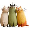 Figurina di Gatto in Resina Fatta a Mano Animale Minimalista PER SCULTURA Decorazione per la Casa Regalo Ornamento per Gatto Simulazione Cartone Animato