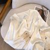 National Style Women's Long Sleeve Embroidered Layered Top - Spring New Design
