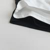 Kids Unisex Casual Letter Print Black White Long Sleeve T Shirt Top