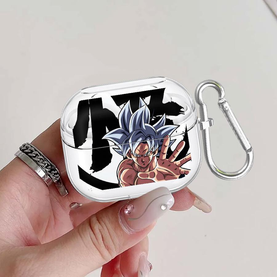 

Clear Earphone Cases Cover With Hook Case For Samsung Galaxy Buds 3Pro 2 4 Pro 2Pro 3 FE 4Pro Live Dragon B-All Goku Trunks Buds Pro