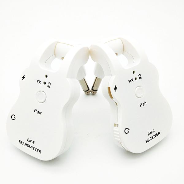 Wireless Guitar System Audio Digital Guitar Transmitter Receiver Built-in Rechargeable Battery