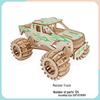 Wooden 3D Puzzle Car - Educational Handmade Toy for Kids