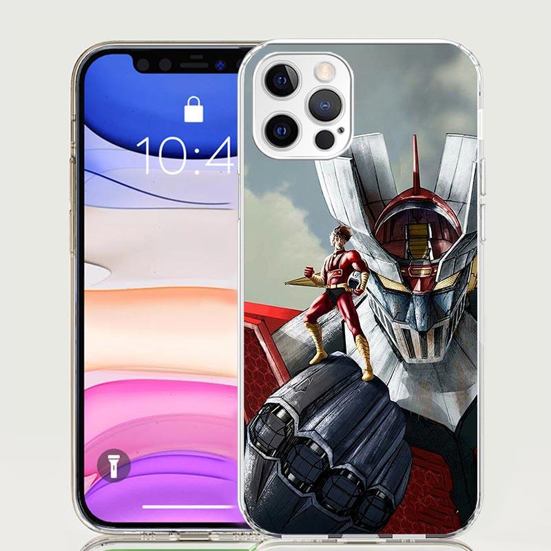 Manga Mazinger Z Anime Case Phone Cover for iphone 17 Air 16 15 14 13 Mini 12 11 Pro Max 16E 7 Plus 8 + SE 2020 Trend Funda 16 1