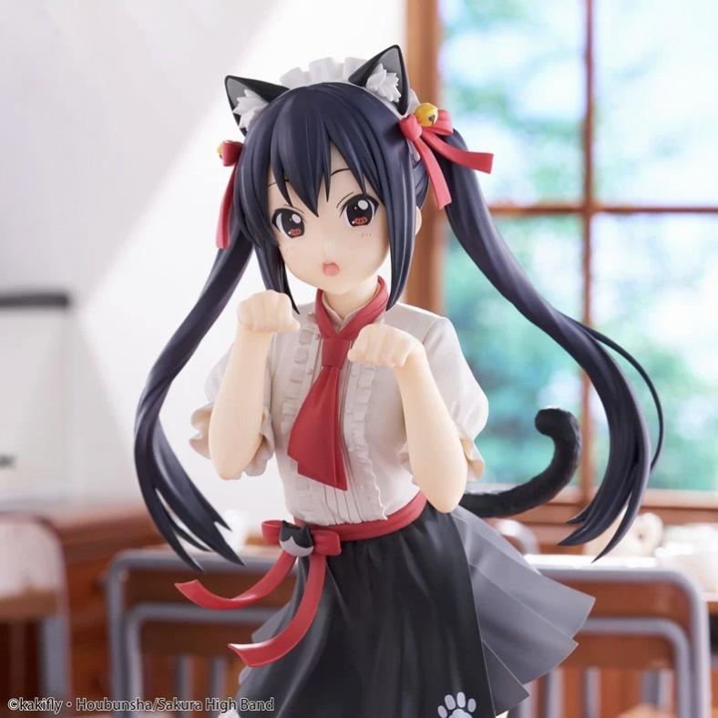20Cm Kon Azusa Nakano Yui Hirasawa Pvc Statue Model Toys Anime Action Figure Chassis Decor Desktop Ornament Collect Prize Figure