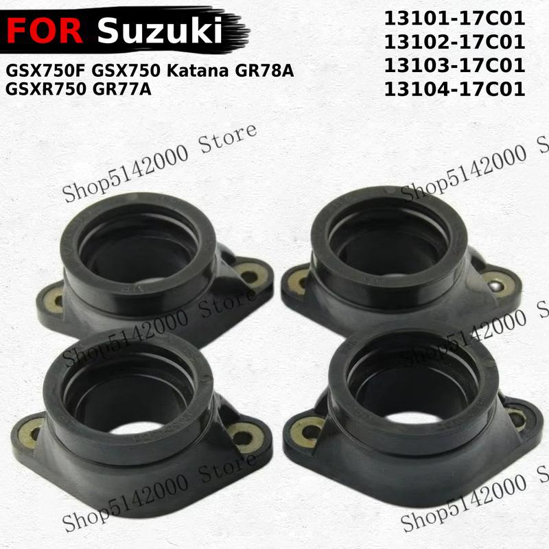 Motorfiets Carburateur Inlaatspruitstuk Voor Suzuki GSX750 Katana GSX750F GR78A GR77A GSXR750 13101-17C01 13103-17C01  13102-17C01
