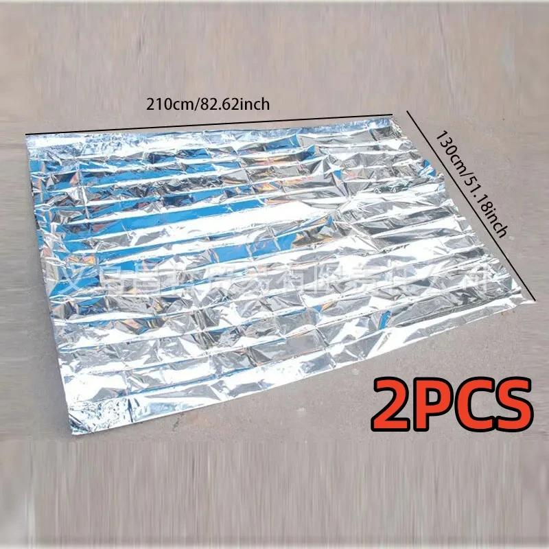 

2/5 шт. портативное одеяло для оказания первой помощи, многофункциональное одеяло для сохранения тепла, спасательное тепловое одеяло