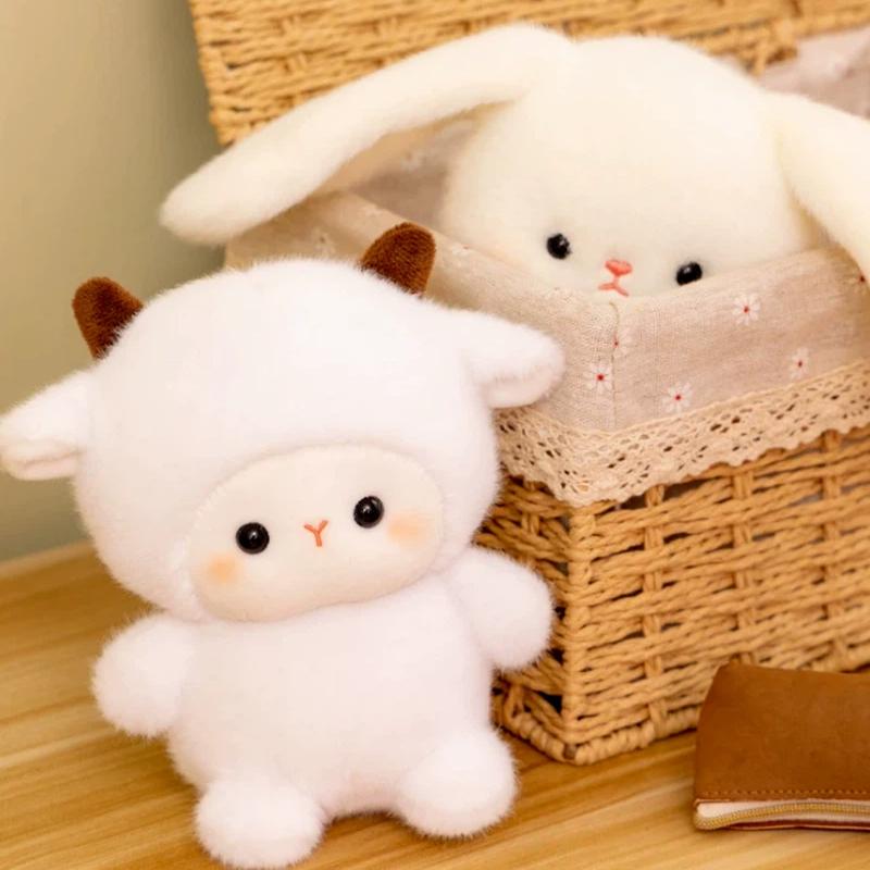New Product In Stock 16Cm Table Companion Doll Cute Plush Toy Companion Doll Small Ornament Learning Set Birthday Gift