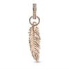 Pandora Sparkling Feather Dangle Charm 789550c01
