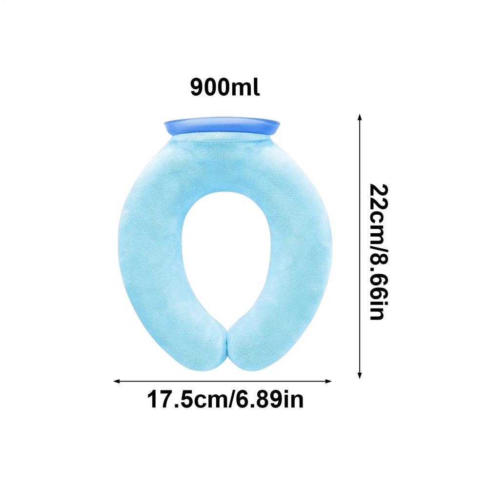 Water Heating Pad Ergonomic Neck Support Reusable Wrap U Shape Neck Hot Bag Water Heating Pad For Shoulder Comfort Home Office