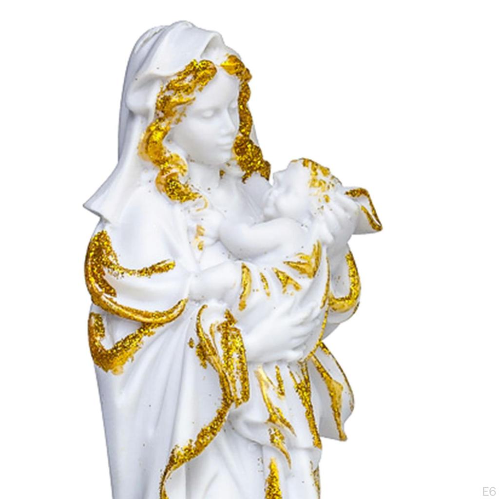 Resin Figurines, Sculpture Ornaments Modern Design, Statue for Desks, Tables, Shelves, Bedside
