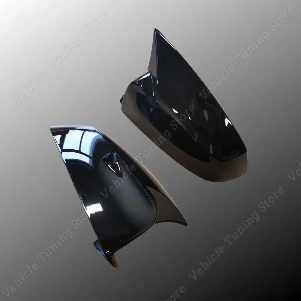 

Для BMW F12 F13 2 шт. глянцевая крышка зеркала заднего вида, накладка в виде ракушки, рамка 6 серии 640i 640d 650i купе/кабриолет 2011-2017 тюнинг Glossy Black