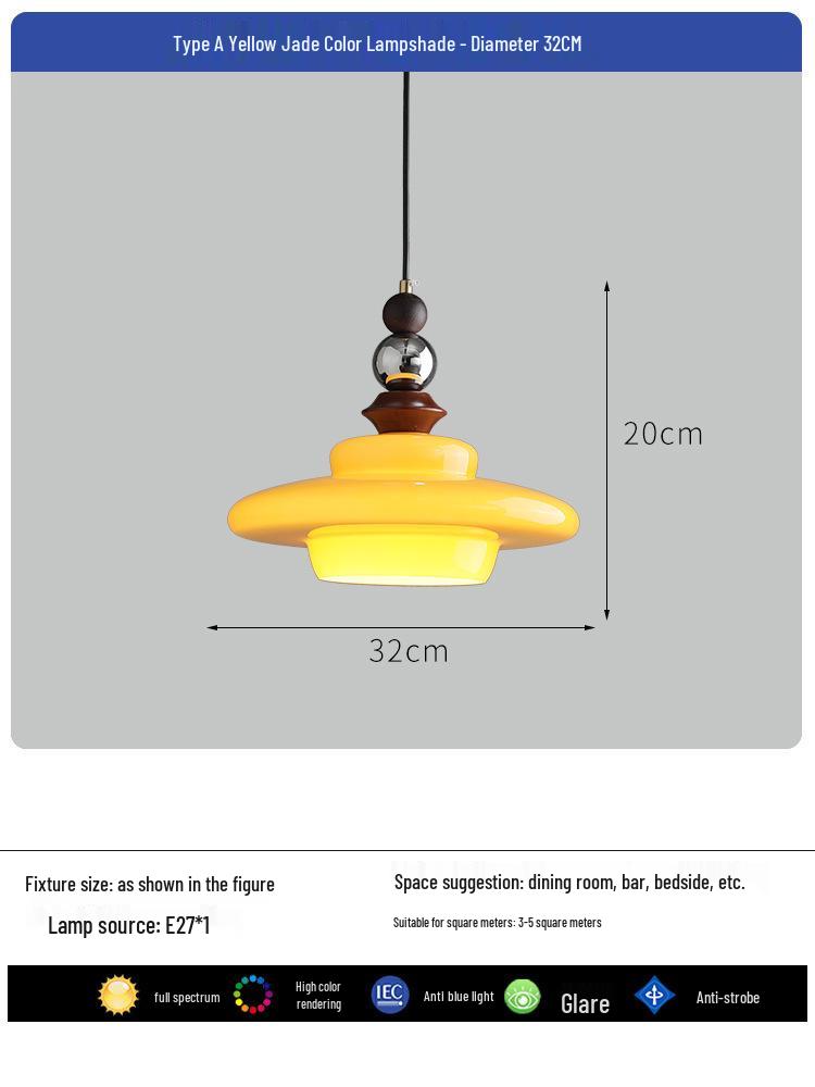 Креативная ретро-люстра из массива дерева в американском стиле середины века для столовых, в французском кремовом стиле Warm Light