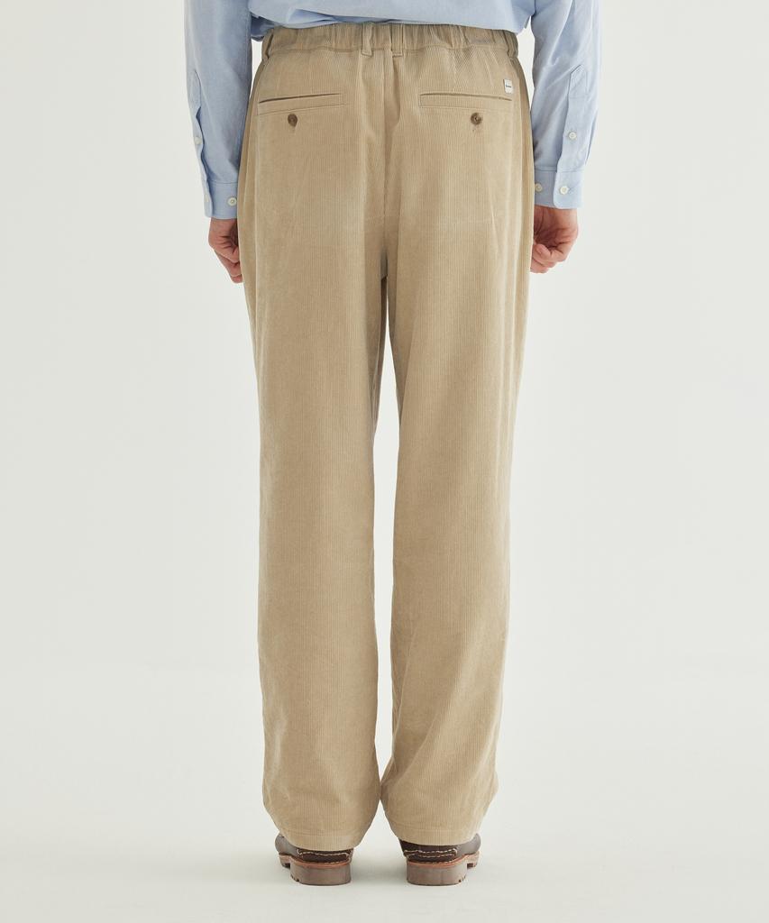 COVERNAT [Easy Pants] Regular Corduroy Pants Navy