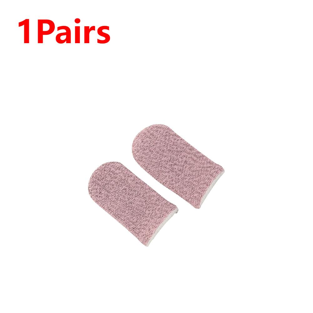 10-1Pair Gaming Finger Cover Game Controller Suitable For PUBG LOL Anti Sweat Scratch Touch Screen Game Finger Thumb Cover Glove