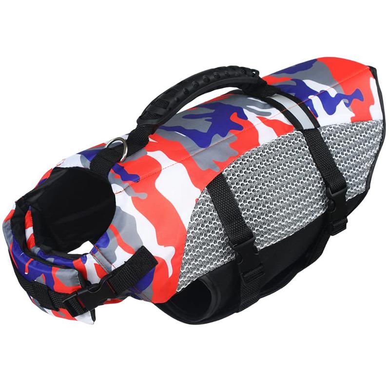 

Спасательный жилет для собак Benepaw, водный жилет для собак, спасательная ручка, светоотражающая полоса, спасательный жилет для домашних животных с высокой плавучестью, аварийный XS оранжевый