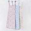 Naigai LIBERTY Floral Apron, Stylish, Water-Repellent, with Pockets, Nordic Style, Tie-Back, Suitable for Kitchen, Cafe, and Nursery School, Women's,