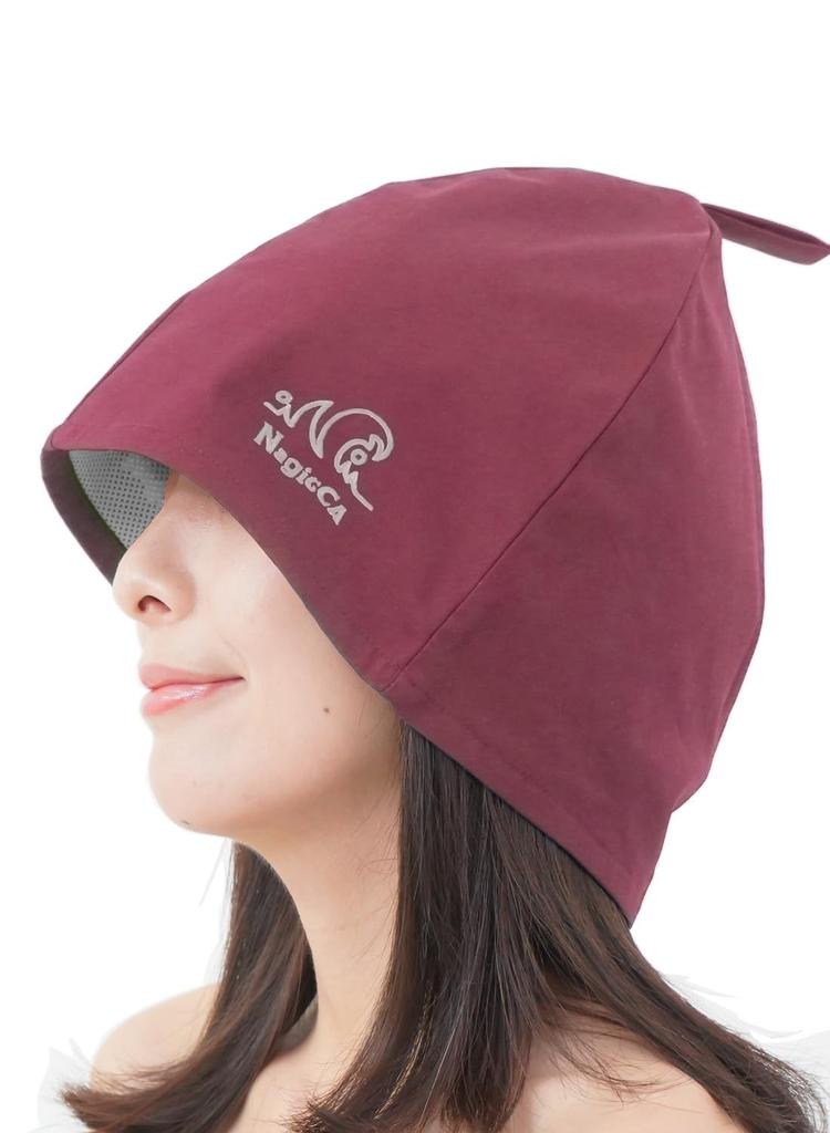 Sauna Durable Cotton Twill Mesh Quick Covers Large Fully Sauna Damage Care M L LL [NagicCA] Hat, Fabric, Lining, Drying, Ears, Size, Men's, Women's,