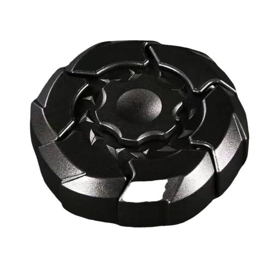 Magnetic Fidget Spinner Toy Stress Anxiety Relief Kids Teens Adults Glowing Fingertip Gyroscope Portable Travel Educational Sensory Spinning Toy