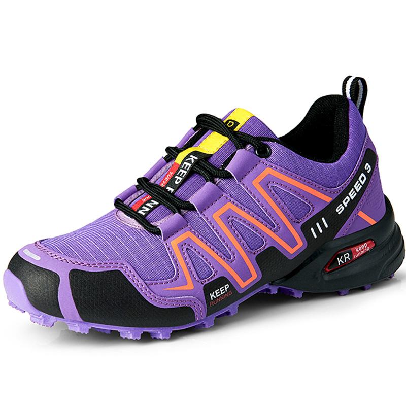 Lightweight Women's Trail Running & Hiking Shoes - Breathable Outdoor Footwear