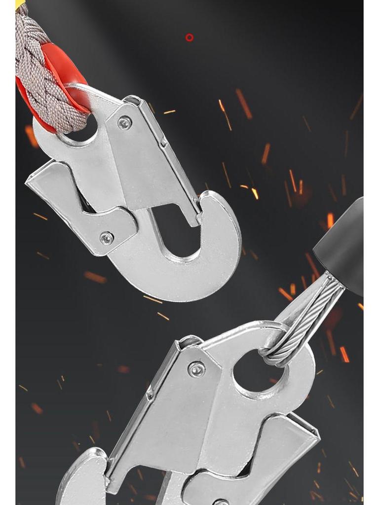 Vysokohorský samosvorný zachycovač pádu (5/10/15/20/30 m) pro bezpečnost výstavby s věžovým jeřábem