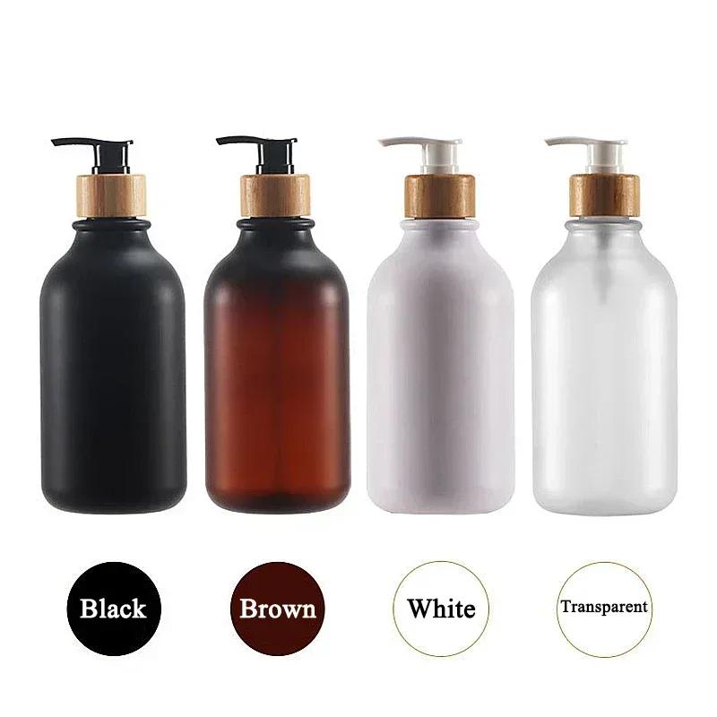 300/500ml Soap Dispenser Shampoo Pump Bottle Refillable Lotion Liquid Container Kitchen Bottles Bathroom Shower Supplies