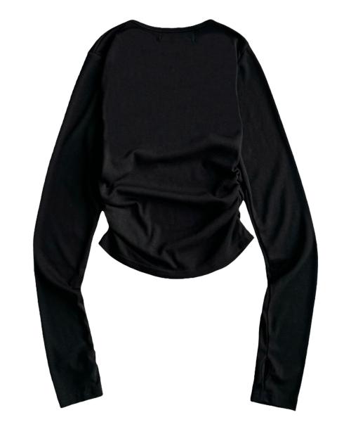 MUCENT Deli Crop Shirring Tee (3 Colors)