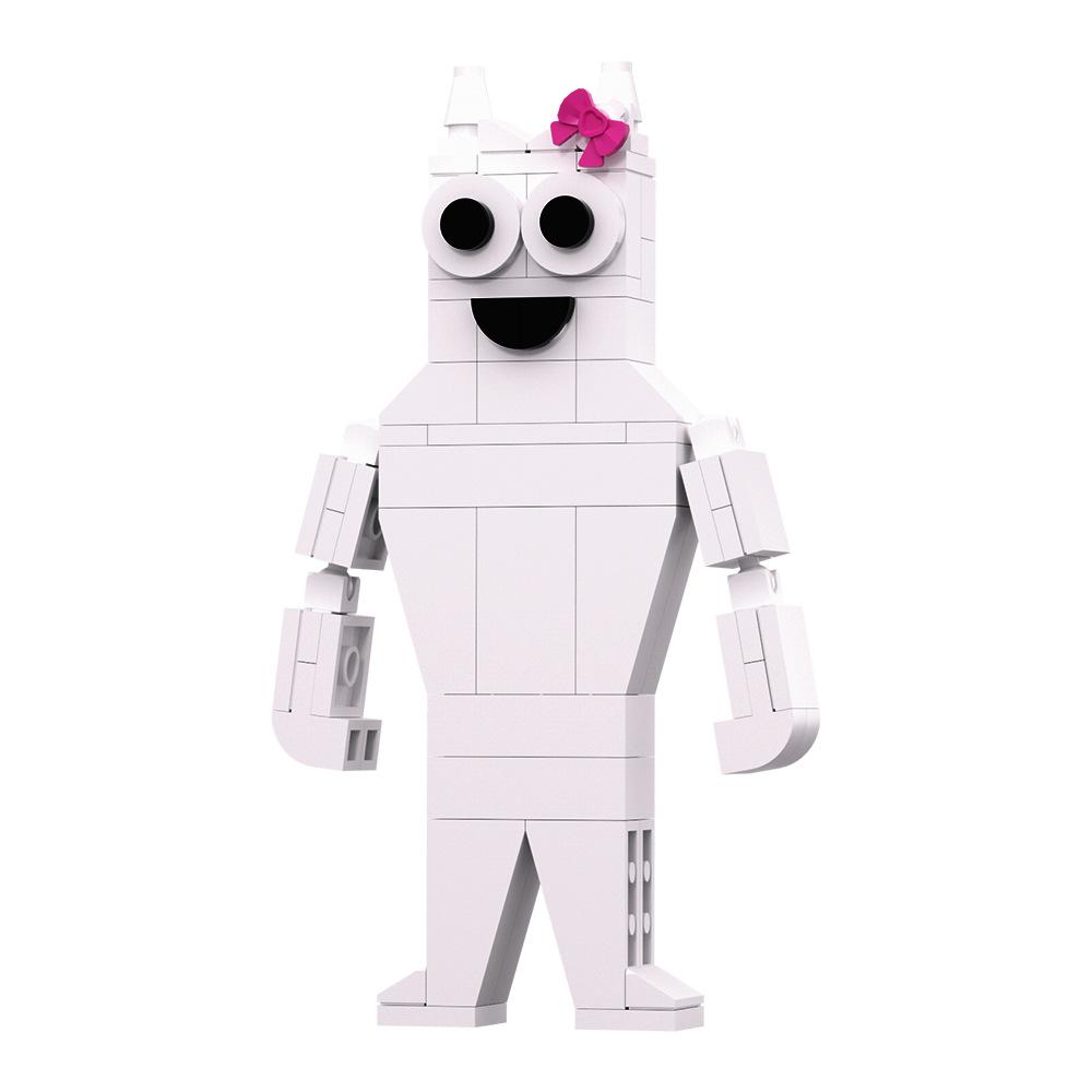 Garten Of Banban Bricks Game Green Monster Jumbo Josh Opila Bird MOC Model Building Blocks Children's Educationa Fans Kids