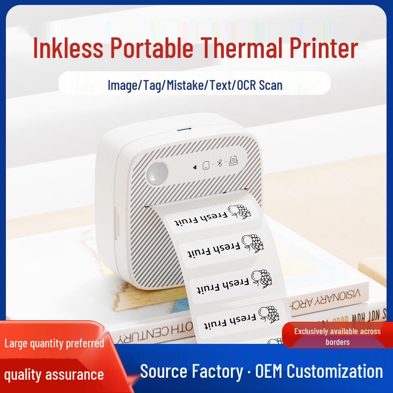 Portable Wireless Bluetooth Thermal Photo & Label Printer