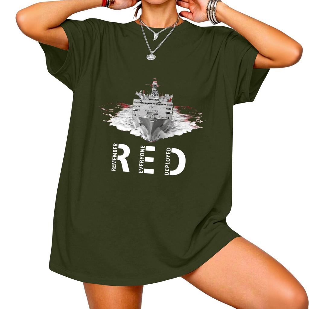 Women's Casual Short Sleeve T Shirt Crew Neck Loose Fit Printed Letter Graphic Tee Top for Everyday Wear