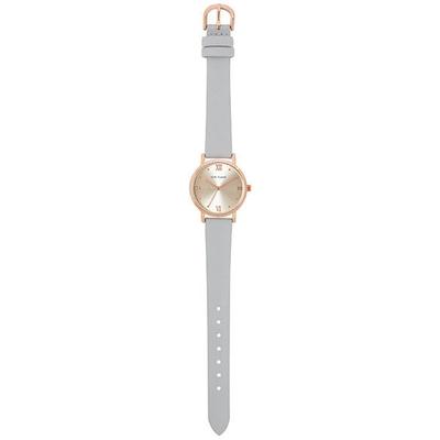 J-AXIS Women's MJL-B10-GY (Fashion Watch Women's Sun Flame) Round Watch Gray Alloy Analog