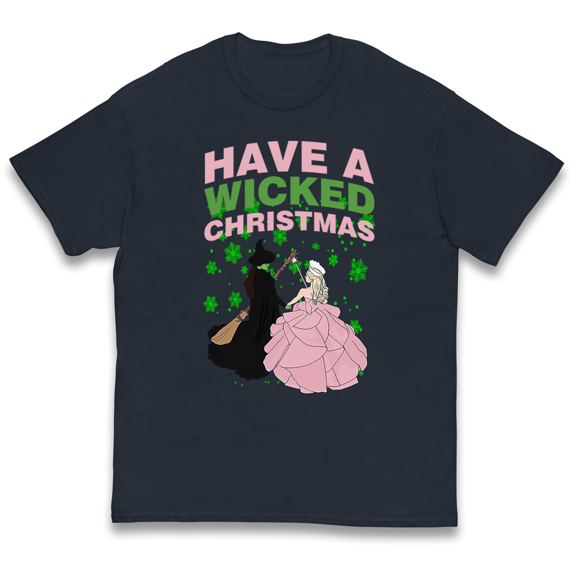 Have A Wicked Christmas kids T Shirt Glinda Wicked Witch Top 100