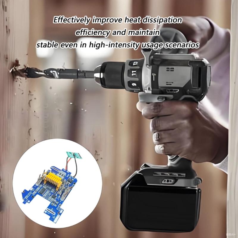 Quick Install PCB Protective Cover For 18V BL1850 BL1860 Battery Safety Protections Board MultiModel Compatibility