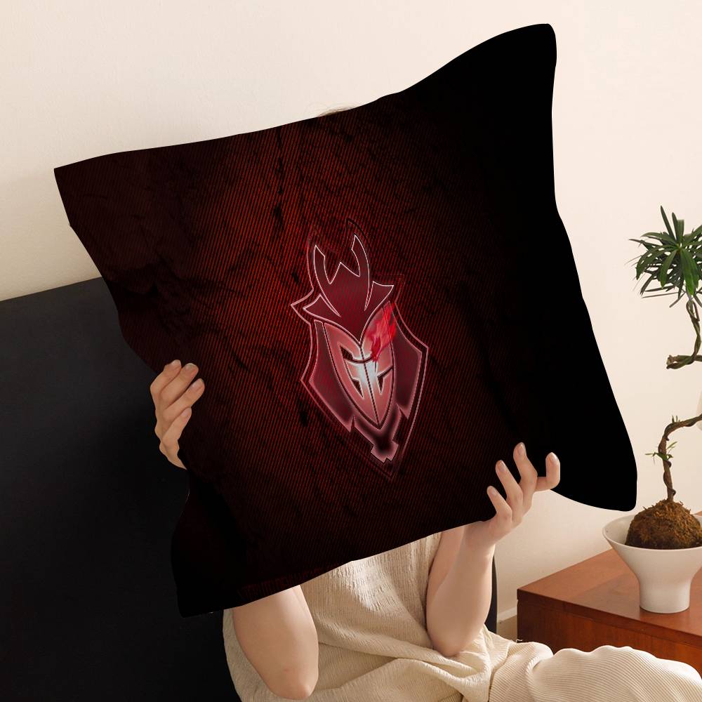 G2 E-Rsports Team Pillow Anime Pillow Sofa Bed Head Pillow Cover Cushion Cover 45x45 cm Fashion