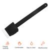 Cleaning Brush 3-in-1 Grill Scrubbing Brush Sponge Greasy Dirt Shovel with Hanging Hole Kitchen Long Handle Brush BBQ Tool