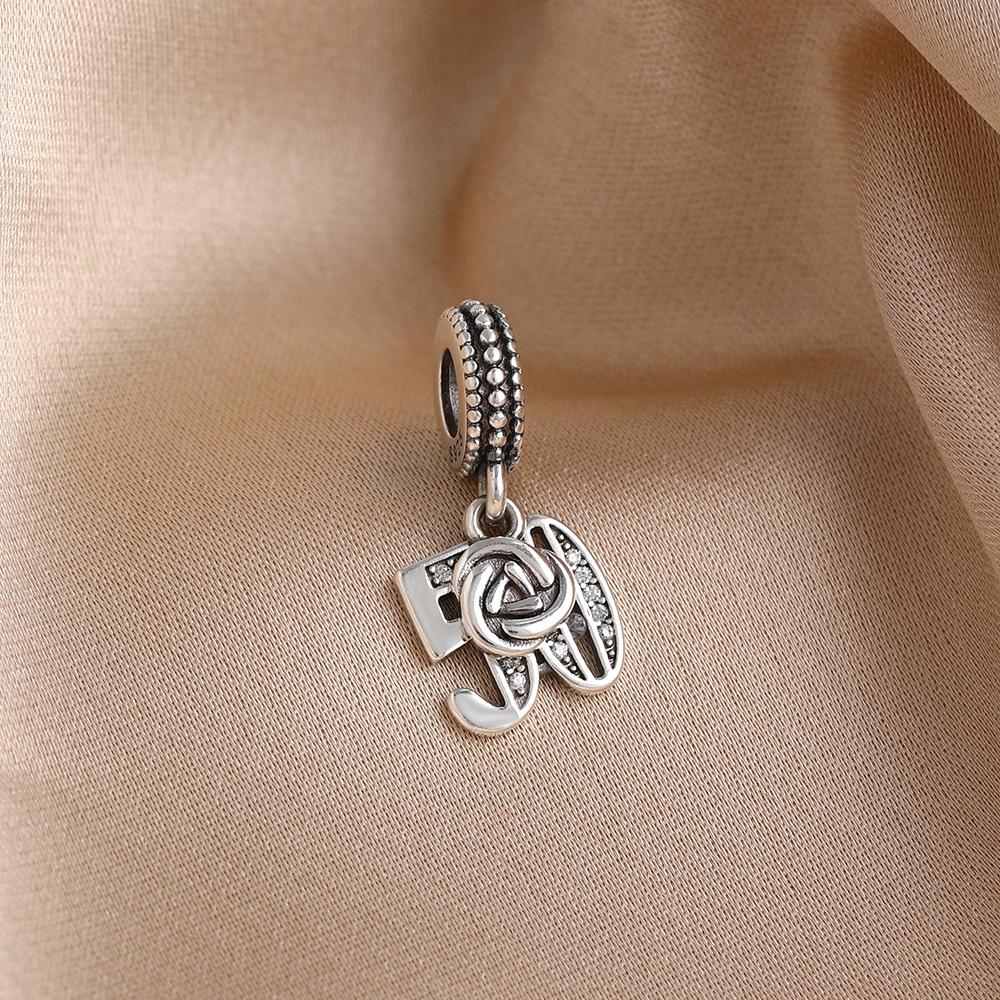 New 925 Silver Happy Birthday Cake Food Series Pendant Number Beads Fit Exquisite Bracelet Women Diy Jewelry Gift Ice Cream Charm