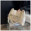 New popular small bag women's spring and autumn diamond chain temperament versatile underarm shoulder bag