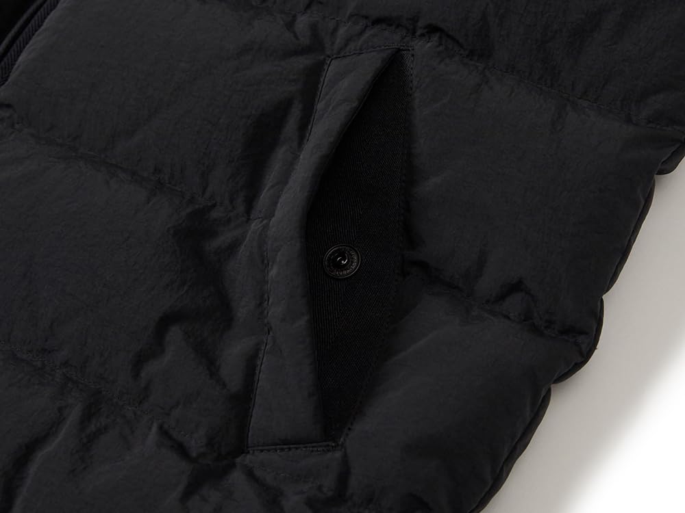 Snow Peak Land Lightweight Down Vest Black Medium Women's GS-S25WWGDV61 Women's