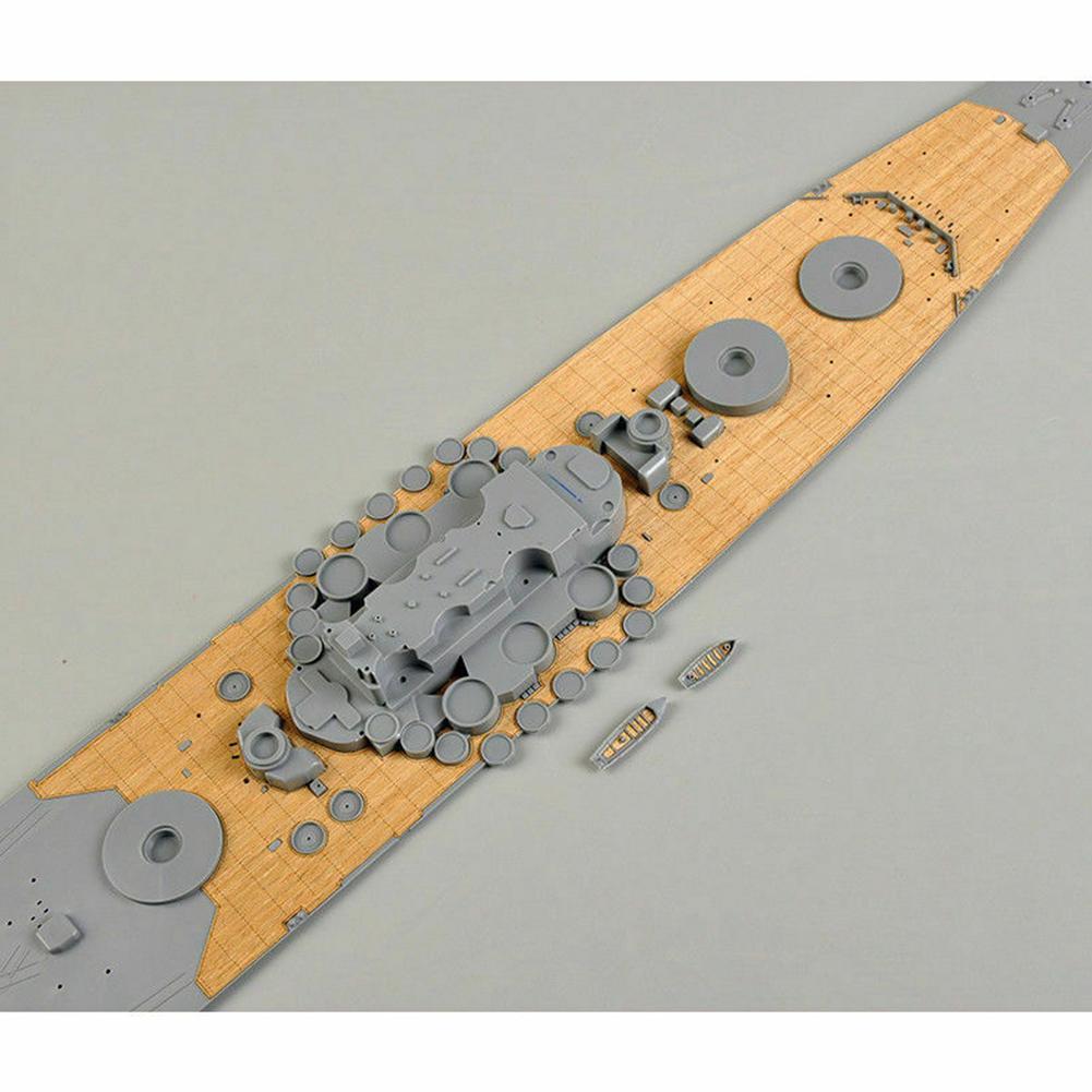 Japanese Battleship Yamato Ship Model Wooden Deck For Tamiya 78030 1:350 Scale R2L6
